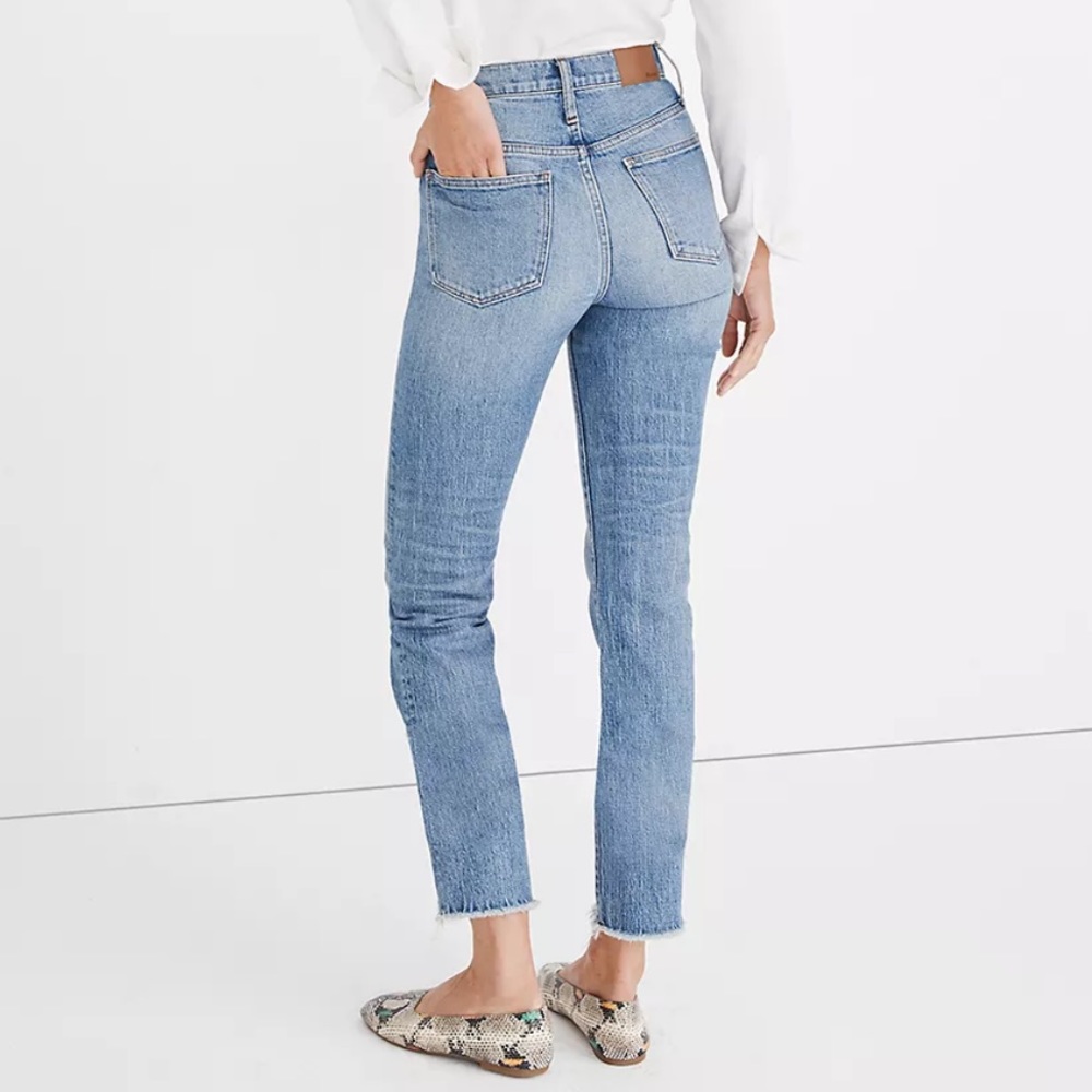 Madewell The Perfect Vintage Jean in Ainsworth Wash Straight Leg - Picture 2 of 9